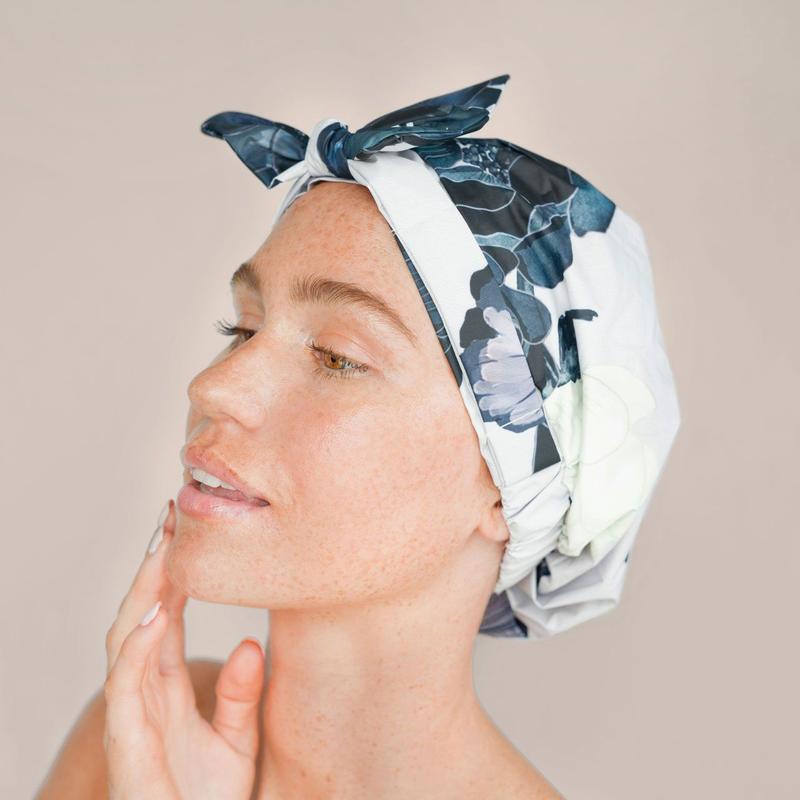 Recycled Polyester Luxe Shower Cap